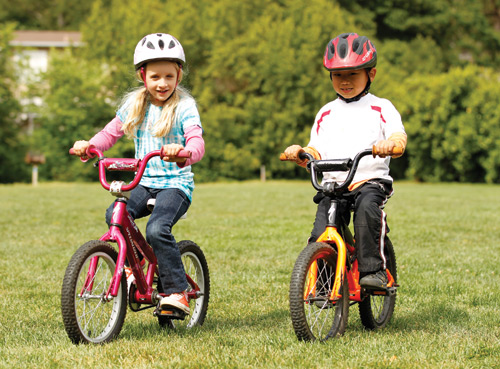 Jak nučit děti na kole